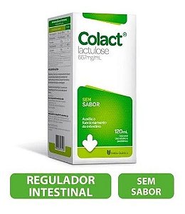 Colact Sem Sabor 120ml - Lactulose