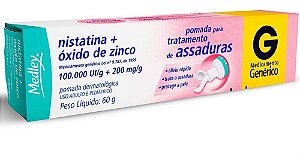 Nistatina + Oxido De Zinco Pomada 60g