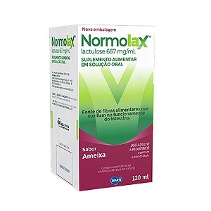 Normolax Xarope 120ml Sabor Ameixa