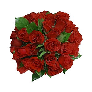 Buquê de 30 Rosas Vermelhas