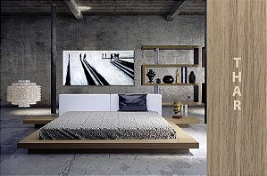 Cama Japonesa Modelo Tóquio Super King - Tutto Legno