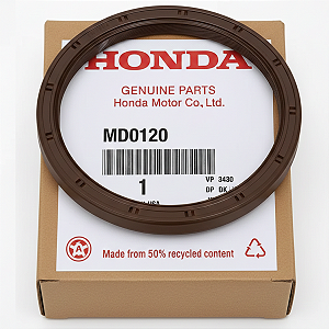 Retentor 80x100x10 Virabrequim Traseiro Lado Volante civic 1.7 - CR-v e accord - 1990 a 2005 - ( Civic 1990-2005 (1.5, 1.6, 1.7) 80x100x10