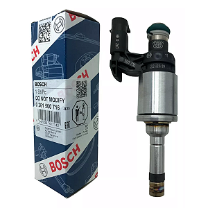 Bico Injetor de Combustivel   POLO T-CROSS VIRTUS TIGUAN GOLF PEPPER 170 TSI HIGHLINE 200 SENSE COMFORTLINE BEATS CROSS MOVE WHITE EXTREME GTS 250 RED CONNECT ALLSPACE SPEED FIRST EDITION GTE MPI BLACK HIGH FLEX 1.0L 12V DOHC 2018 2019 2017 20	 0261500716