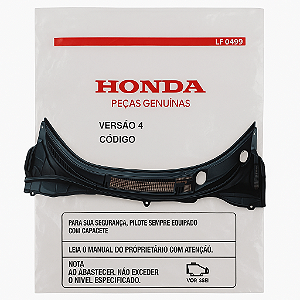 Acabamento GRELHA Churrasqueira Central Honda City 2015 A 2021 - LF0499