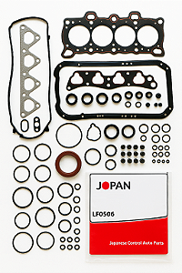 Kit Junta Completa do Motor Civic 1.5 ( CILINDRO COM Ø 76mm) Junta do Cabeçote FIBRAS espessura de 1.5-1,6 mm D15B