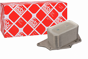 Radiador de Óleo BMW Série 1 (F20 F21) / Série 2 (F45 F46 Active Tourer Gran Tourer) / Série 3 (F30) / X1 (F48) / i8 (I12) • Mini Cooper (F56) – Motores B48 1.5 e 2.0 Turbo (2013 em diante) - RADIADOR OLEO BMW F20/ F30 / F48 MOTOR B48