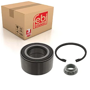 Jogo de Rolamento de Roda com Anel Sensor ABS, Porca do Eixo e Anel de Retenção BMW Série 3 / 5 / X3 / X5 xDrive 2000 a 2013