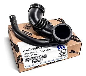 Mangueira Mangueira do TBI Mangueira do Filtro de Ar Fiat Toro 2016 a 2021 e Toro MCA 2021 em diante, Jeep Compass 2017 em diante, Renegade 2015 a 2021 e Ram 1000 2019 em diante Fiat Toro Jeep Renegade 2.0