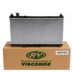 Radiador Para fit 2015 a 2021 Wrv - 2018 a 2021 - RADIADOR / CAMBIO AUTOMATICO / COM AR CONDICIONADO / VISCONDE
