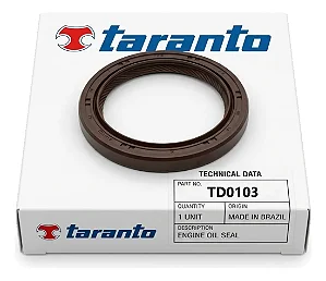 Retentor Diant. Polia 43x58x7 Civic 2006 A 2015 1.8 ou 2.0  CRV 2005 até 2014 ( 9202 - 317) - 91212-R1B-A01