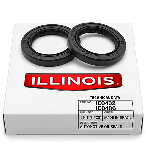 Par Retentor Tulipa Semi Eixo (9018N +  9120X)  = 1048N + 9018N_# - 9018NE9120X - 9018NE9120X-CE08 - CE0800 + HE0500