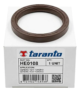 Retentor Traseiro Virabrequim 88x108x10 Ford Escort 1.8 16V Zetec Mondeo Focus 1993 a 2005