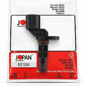 Sensor de velocidade rotação longo Câmbio EE1004 Chery Arrizo 5 1.5 Turbo CVT 2019 a 2021, Tiggo 2 2.0 Automático 2013 a 2015 e 1.5 Flex CVT 2018 a 2022, Tiggo 3X 1.0 Turbo CVT 2022 a 2023, Tiggo 5X 1.5 Turbo CVT 2019 a 2027, Tiggo 5X Pro 1.5 Turbo 2