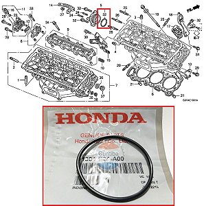 Anel Oring de vedação do Mancal Honda Accord V6 1998 a 2017