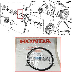 Anel Oring Bomba Direção Hidráulica Honda Civic CRV Accord