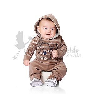 Conjunto Bebê Menino em Plush Pettenati Kiko Baby