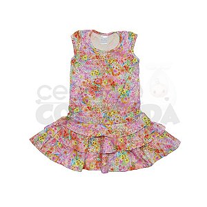 Vestidinho Infantil Floral