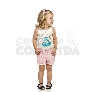 Blusinha Regata Infantil Menina My Style