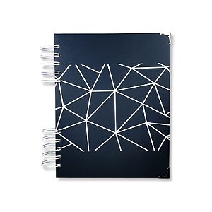 Planner permanente - Geométrico preto