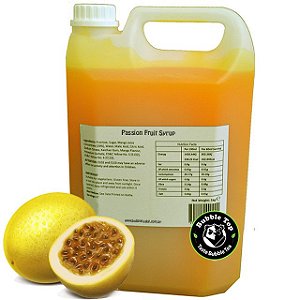 Xarope Frutose sabor MARACUJA -2,5kg - Para Bubble Tea