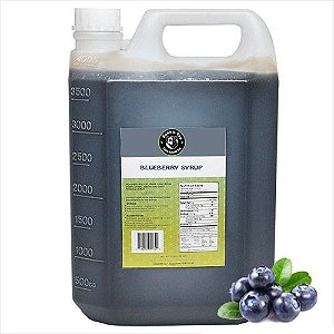 Frutose sabor BLUEBERRY - 2,5KG - Xarope para Bubble Tea