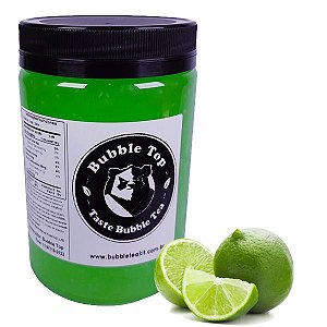 Bubble Tea - Bubble pears Sabor LIMÃO - 1 kg ( POPPING )