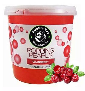 Bubble Tea - CRAMBERRY - Bubble Pearls Popping 3,4kg