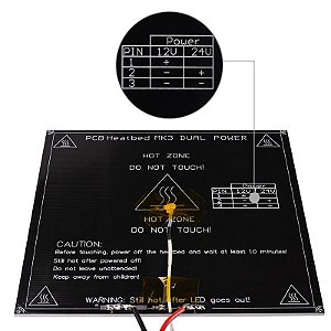 Mesa Aquecida de Alumínio Mk3 - Preta - Impacto CNC