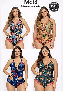 Maiô Feminino - Modelos Florais G GG