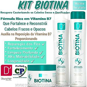 Kit Capilar Biotina - D'oura Hair