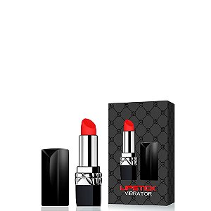 Vibrador Recarregável Formato Batom Possui 10 Modos de Vibração – LIPSTICK VIBRATOR