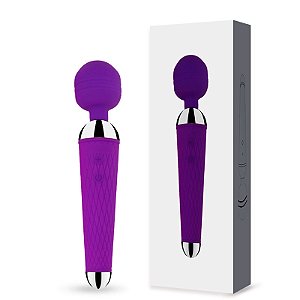 Varinha Mágica - Massageador Recarregável em Silicone com 10 Modos de Vibração – GOOD VIBES