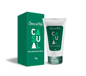 Casual Gel Lubrificante Anal Unissex 10g - Coisas de Pele