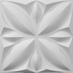 PLACA 3D POLIESTIRENO - LOTUS
