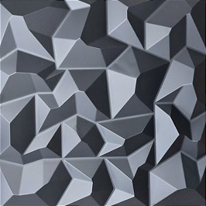 PLACA 3D POLIESTIRENO - ALPES PRETO