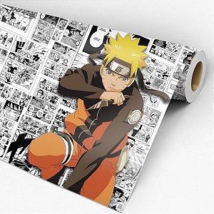 PAPEL DE PAREDE ADESIVO - TEEN - NARUTO  -  0,48X3,00