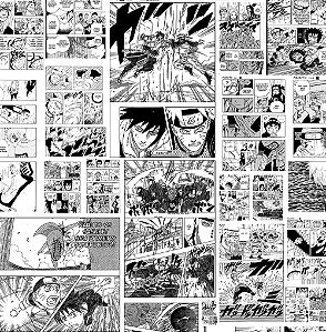 PAPEL DE PAREDE ADESIVO - TEEN - MANGÁ  3 -  0,48X3,00