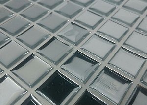 PASTILHA DE RESINA ADESIVO - METALIZADA PADRÃO