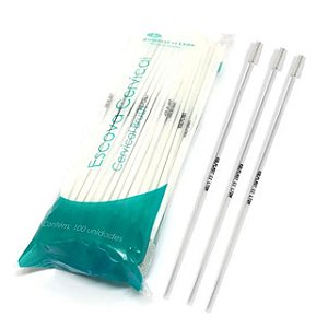 Escova Cervical Pct C/ 100 Un. Kolplast