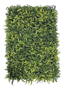 Placa De Samambaia Artificial 40x60 Cm Jardim Vertical