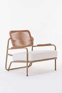 Poltrona Candeeiro - Corda Bronze