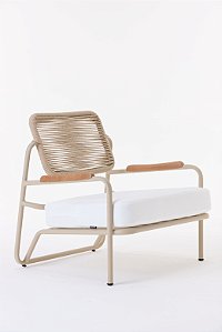 Poltrona Candeeiro - Corda Areia