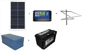 DUPLICADO - Gerador solar OFF Grid para consumo de 10 W