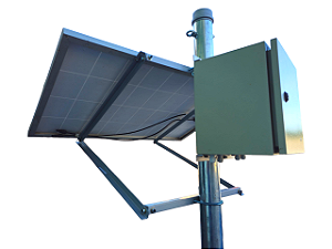 Suporte Galvanizado Para Painel Solar Fotovoltaico Poste 95 W Yingli