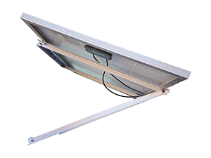 Suporte Galvanizado Para Painel Placa Solar Fotovoltaico Poste 450 W