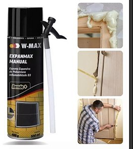 ESPUMA EXPANSIVA 500ML W-MAX