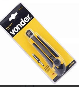 ESTILETE EMBORRACHADO VONDER 18MM