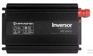 INVERSOR DE ONDA MODIFICADA 300W 12VDC/127V PW11-1 OFF GRID HAYONIK