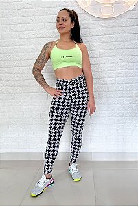 Calça legging Clair estampada Pied - sem troca