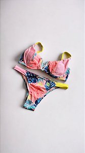 Biquini Estampado Santorini
